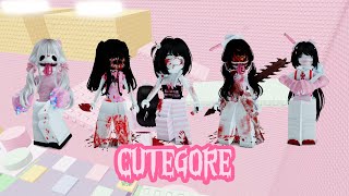 OUTFITS IDEAS CUTEGORE ROBLOX [upl. by Normie]