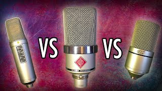 Neumann TLM 102 Unboxing Test Review Comparison RODE NT2a MXL 990 [upl. by Oflodor479]