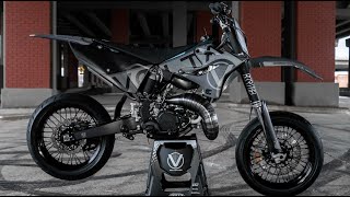 SUPERMOTO CONVERSION IN 15 MINUTES [upl. by Huttan]