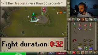 Completing the Hespori Speedrun Task [upl. by Lassiter]