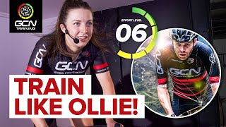 Ollie’s Zone 2 Tour Des Stations Training  30 Minute Indoor Cycling Workout [upl. by Saxet]