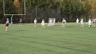 Team Carolina 2026 vs Crown Lacrosse 2526 October 26 2024 First Half [upl. by Ainniz]