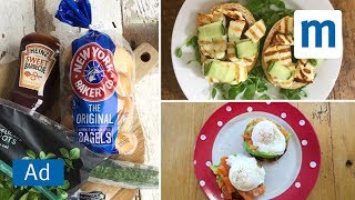 10 quick and easy bagel recipe ideas  NYBC and Mumsnet [upl. by Imim]