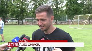 Chipciu în formă maximă la quotUquot Cluj A dat 2 goluri în ultimul amical [upl. by Eslek]