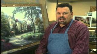 How To Paint a Tree Like Thomas Kinkade [upl. by Thomasa]