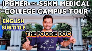 IPGMER amp SSKM Medical College Campus Tour  Hostel Tour  English Subtitle  PG Hospital [upl. by Frankie]