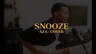 sza  snooze joseph solomon acoustic cover [upl. by Arotal95]