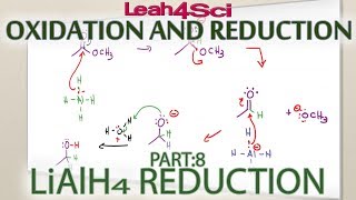 Lithium Aluminum Hydride LiAlH4 Reduction Reaction  Mechanism [upl. by Descombes]