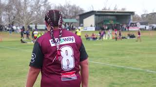 Proten Community Cup Grand final 2024 womens 9 Barellan Rams vs Ivanhoe Roosters [upl. by Gibby]