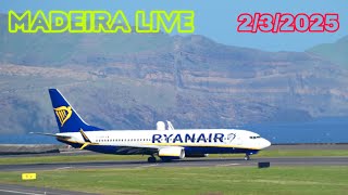 LIVE MADEIRA AIRPORT  LPMA [upl. by Enitsugua708]