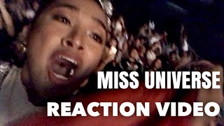 AUDIENCE VIEW REACTION VIDEO Miss Universe 2018 [upl. by Liberati]