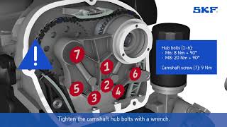 Tutorial  How to replace the SKF Timing chain kit VKML 81309 [upl. by Rucker]