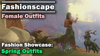 Fashionscape Showcase Spring Outfits  Runescape Female Outfits [upl. by Aicnorev]