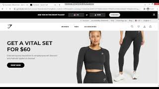 80 Off Gymshark Coupon Code  70 Off Gymshark Discount Code  More Discount [upl. by Tolmann]