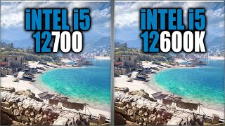 Intel i7 12700 vs i5 12600K Benchmarks – 15 Tests 🔥 [upl. by Aicilif811]