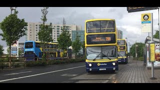 Kickdown  Dublin Bus  ALX400 Dennis Trident DT1 03D10001  Service 39A [upl. by Atirec]