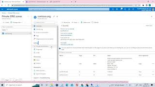 How to configure Azure DNSInternal and External name resolutionDNS Zone vs Private DNS Zone [upl. by Jenda998]