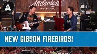 New Gibson Firebirds  USMade Automobile Inspired Rock n Roll Machines [upl. by Nomyar]