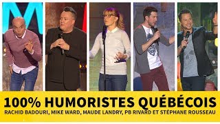 100 Humoristes québécois [upl. by Maroney]