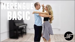 How to Dance Merengue for Beginners 1  Basic [upl. by Nosned722]