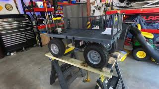 Electric Beach Cart Build from a Kids Electric ATV and Gorilla Cart  Part 1 of 2 [upl. by Bevers413]