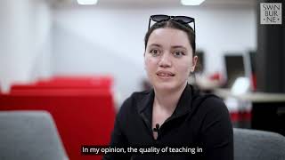 Swinburne Sydney  Master of Construction and Infrastructure Management Student Testimonials [upl. by Megen]