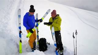 Marker Alpinist Tourenskibindung kurz getestet [upl. by Aihsemaj]