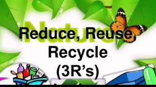 Reduce Reuse Recycle  3Rs  englishahead  tipstouse recycling  3rs  reusing  3r concept [upl. by Renwick]