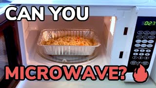 Can You Microwave Aluminium Trays Will They Spark [upl. by Alekehs]