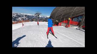 Skiing in Dorfgastein Slope 7 [upl. by Anairt]