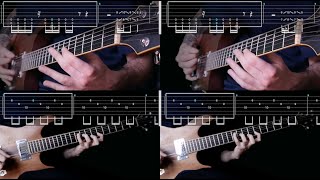 Killswitch Engage  The End of Heartache Guitar TABS ON SCREEN [upl. by Ahsiekin]