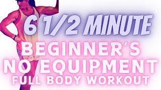 65Minute Home Workout for Beginners Use What You Have [upl. by Jerol237]