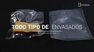 Bolsas para envasado al vacío Bolsikas [upl. by Eiznil231]