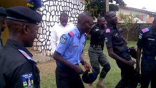 Nigeria Police Academy Nigeria Police Academy NPA Cadets Jubilating [upl. by Salguod301]