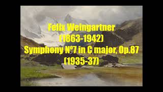 Felix Weingartner 18631942  Symphony Nº7 in C major Op87 193537 [upl. by Becky]