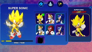 COMO DESBLOQUEAR O SUPER SONIC NO SONIC SPEED SIMULATOR Roblox [upl. by Gnohp]