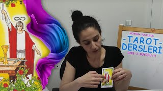 Tarot Dersi3  IBüyücü kartı [upl. by Nibaj]