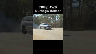 Sliding the 710hp AWD Durango Hellcat [upl. by Ailaza]