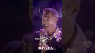 Boyzone LOVE ME FOR A REASON released February 14 2014 from their 7th compilation album [upl. by Ikkela]