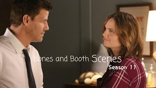 Bones amp Booth scenes season 11 1080p [upl. by Happ802]