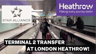 Connecting through London Heathrow LHR Airport Terminal 2 2023 [upl. by Constantine]