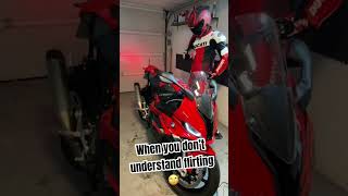 When you don’t understand flirting flirting motorcycle motorrad fy fypシ゚viral funny [upl. by Fu]