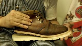 Red Wing Chukka Boot Resole 20 [upl. by Kirby]