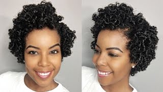 How To Perm Rod Set on Natural Hair [upl. by Ojibbob]