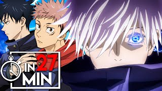 JUJUTSU KAISEN STAFFEL 1 IN 27 MINUTEN [upl. by Aetnahs]