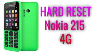 Hard Reset Nokia 215  Factory Reset Remove PatternLockPassword How to Guide [upl. by Aicilec342]