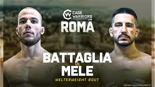 DANIELE BATTAGLIA vs LUCA MELE  FULL MATCH  CW 179  MOLA TV [upl. by Ayekram578]