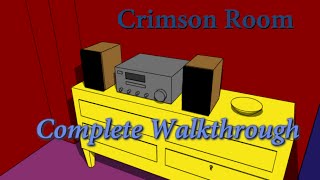 Escape The Crimson Room Complete Walkthrough [upl. by Noryk]