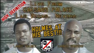 Larry Holmes vs Earnie Shavers 1 1978 ABC 1080p 60fps [upl. by Heinrich]