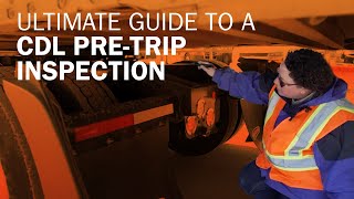 Ultimate guide to a CDL pretrip inspection [upl. by Alliuqaj]